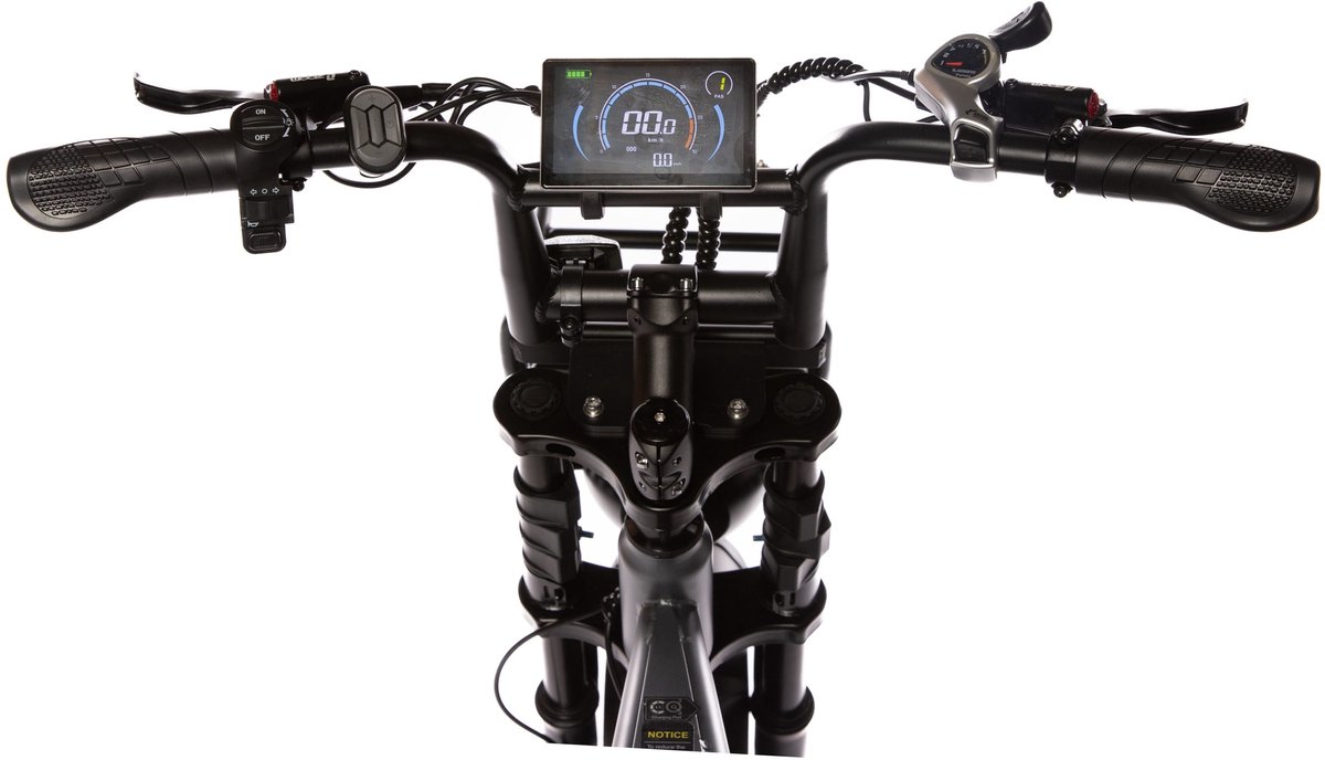 fatbike zwart 250w incl garantie model 2025