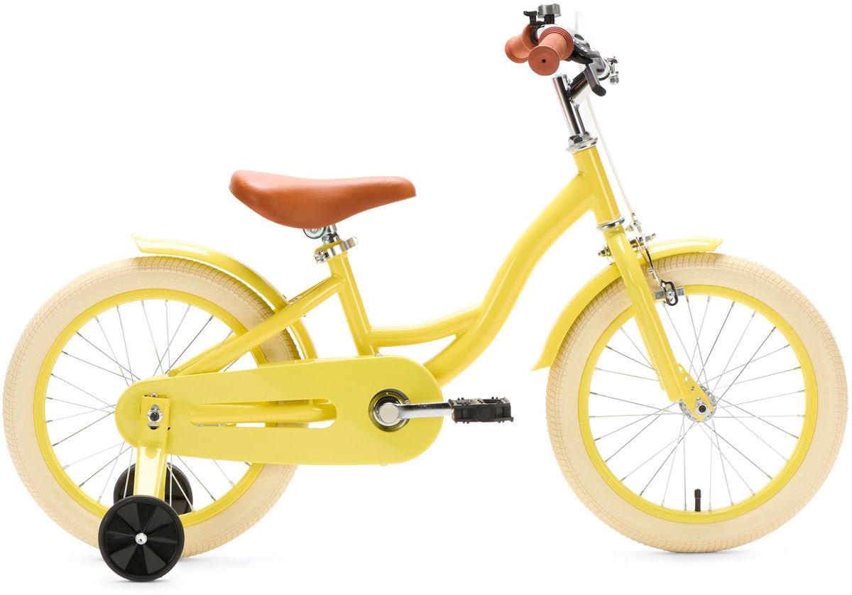Generation Blanco 16 Inch Geel – Kinderfiets - Fiets voor kinderen van 4 tot 6 jaar Kinderfiets kopen online