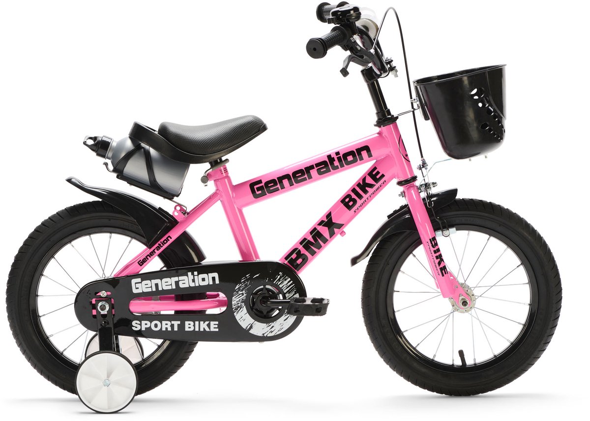 Generation BMX 14 inch Roze – Kinderfiets - Fiets voor kinderen van 3 tot 5 jaar Kinderfiets kopen online