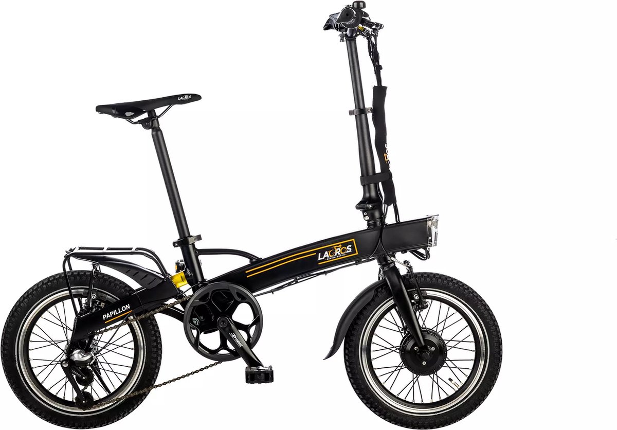Lacros Papillon - elektrische vouwfiets - matgrijs - 10,4Ah batterij - 14kg Fiets (elektrisch) kopen online