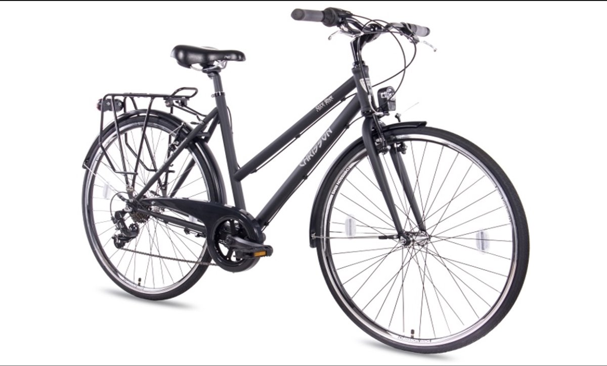 leader city one chrisson damesfiets 28 inch 7 versnellingen shimano framemaat 51 cm zwart