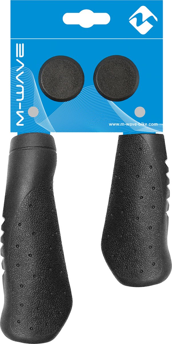 M-Wave Handvatset Ergogel 131 met gelvulling zwart Fiets kopen online