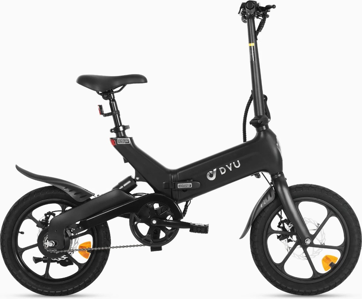 ontdek de dyu a16 opvouwbare elektrische fiets compact krachtig en praktisch
