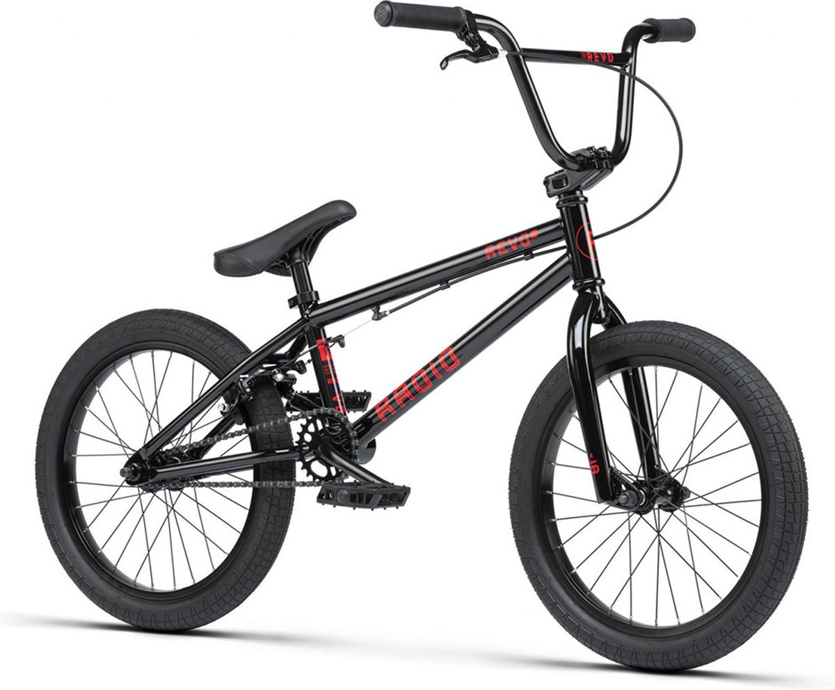 radio bmx fiets vanaf 9 jaar revo 18 black