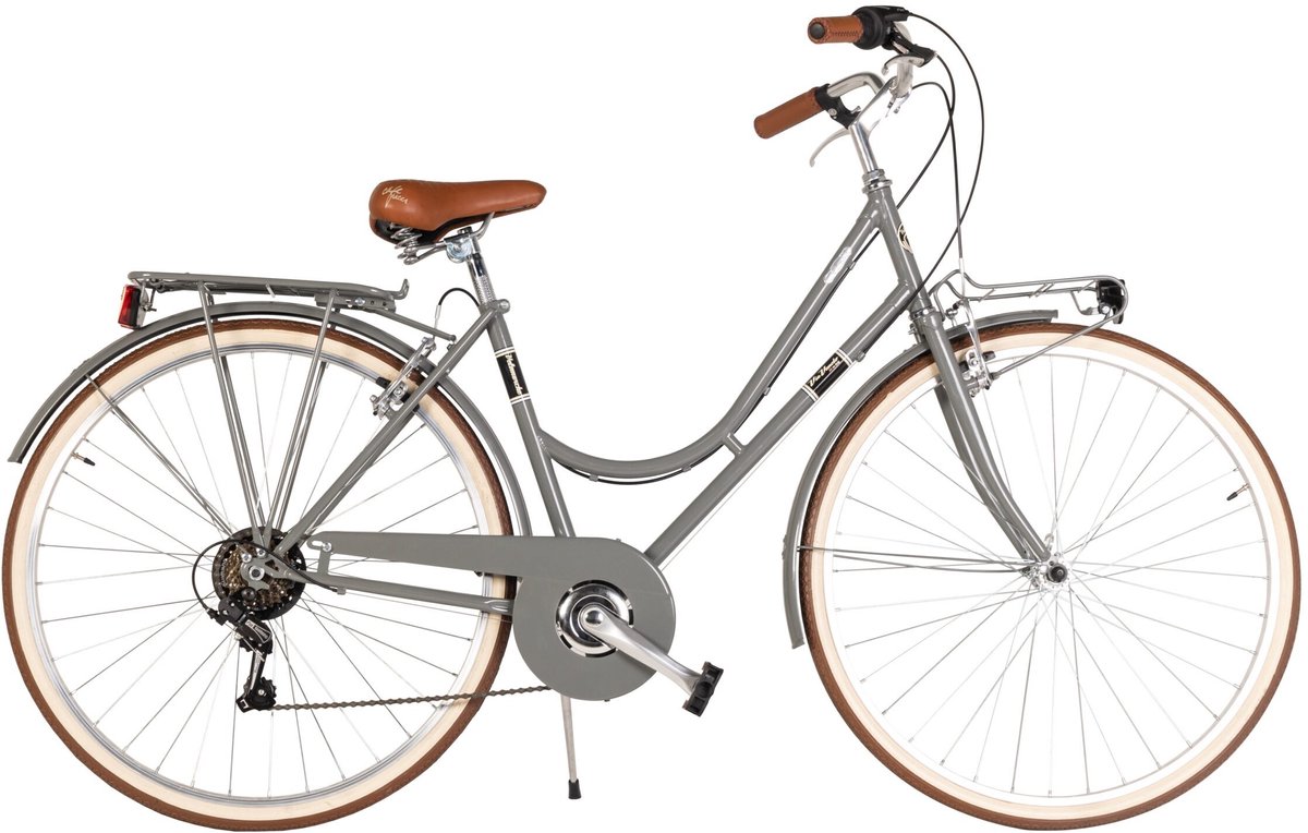 retrofiets 28 inch condorino lady grigio gallante