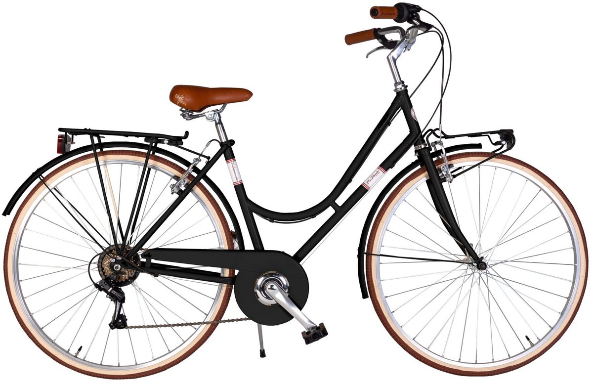 retrofiets 28 inch condorino lady nero