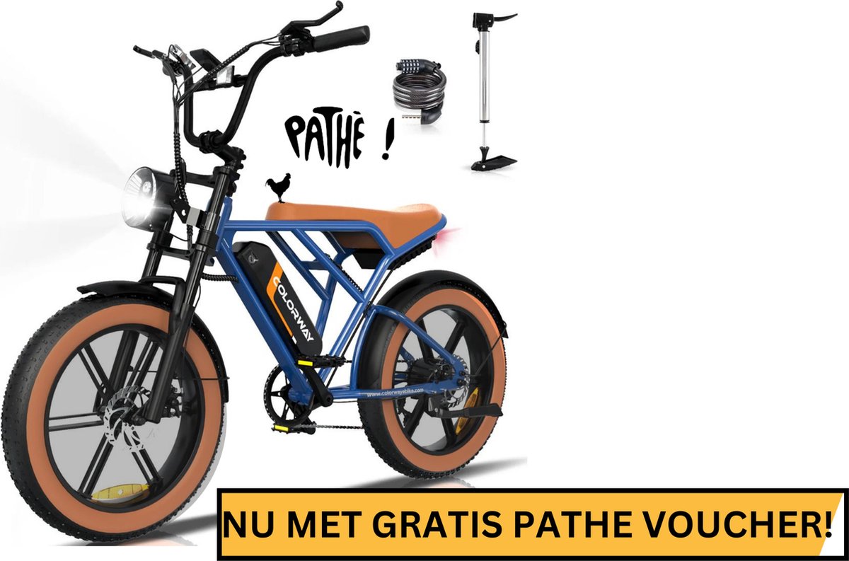 SavageTribe Fatbike BK29 met Gratis Pathe Card Fiets (elektrisch) kopen online