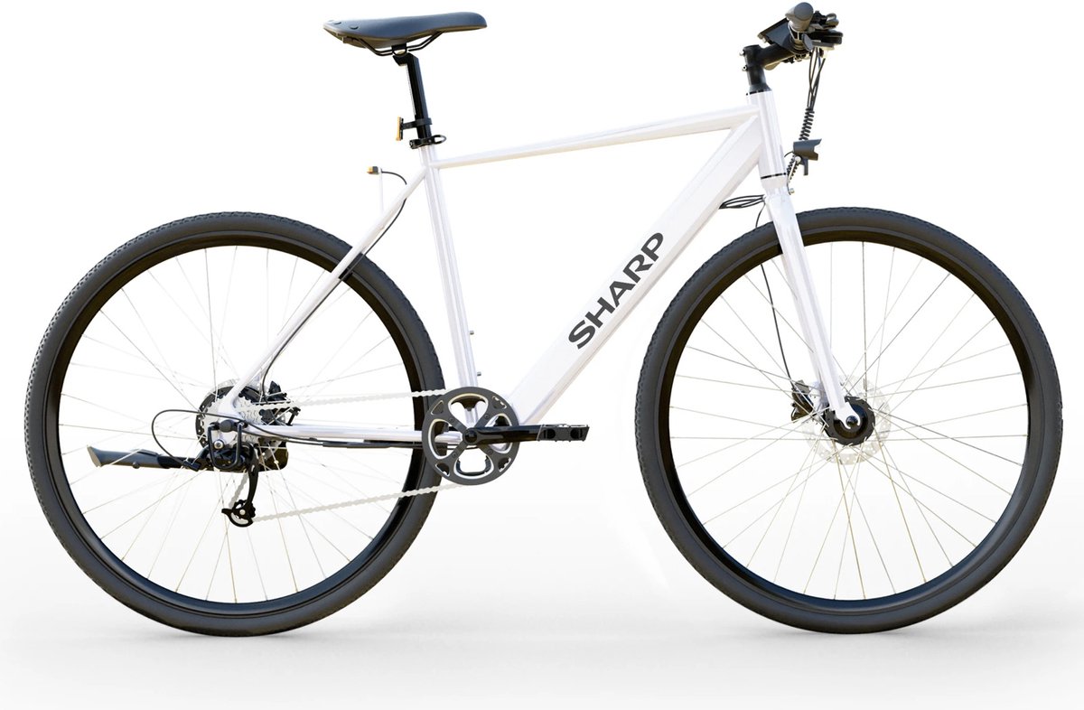 Sharp GS03EW e-bike 7.8 Ah 7 sp wit Fiets (elektrisch) kopen online
