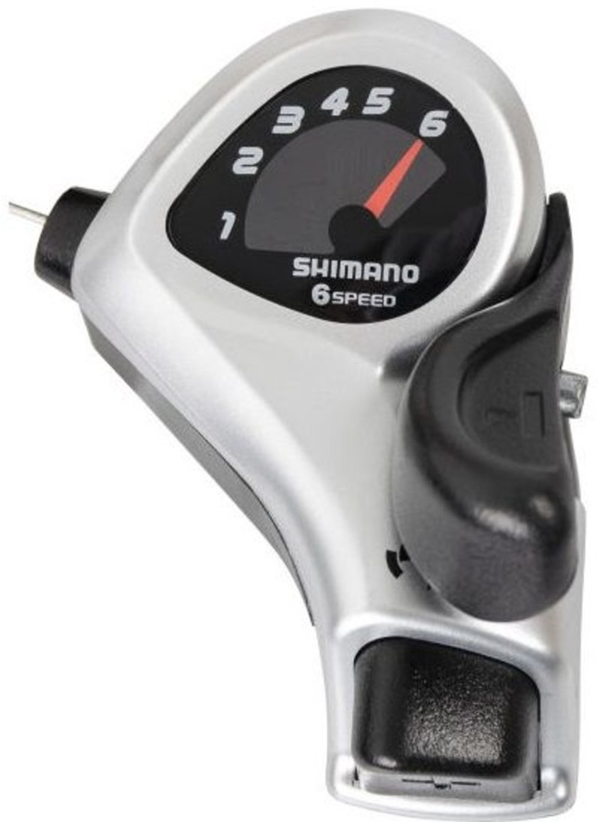 shimano versteller rechts 6 speed st tx50 zwart zilver
