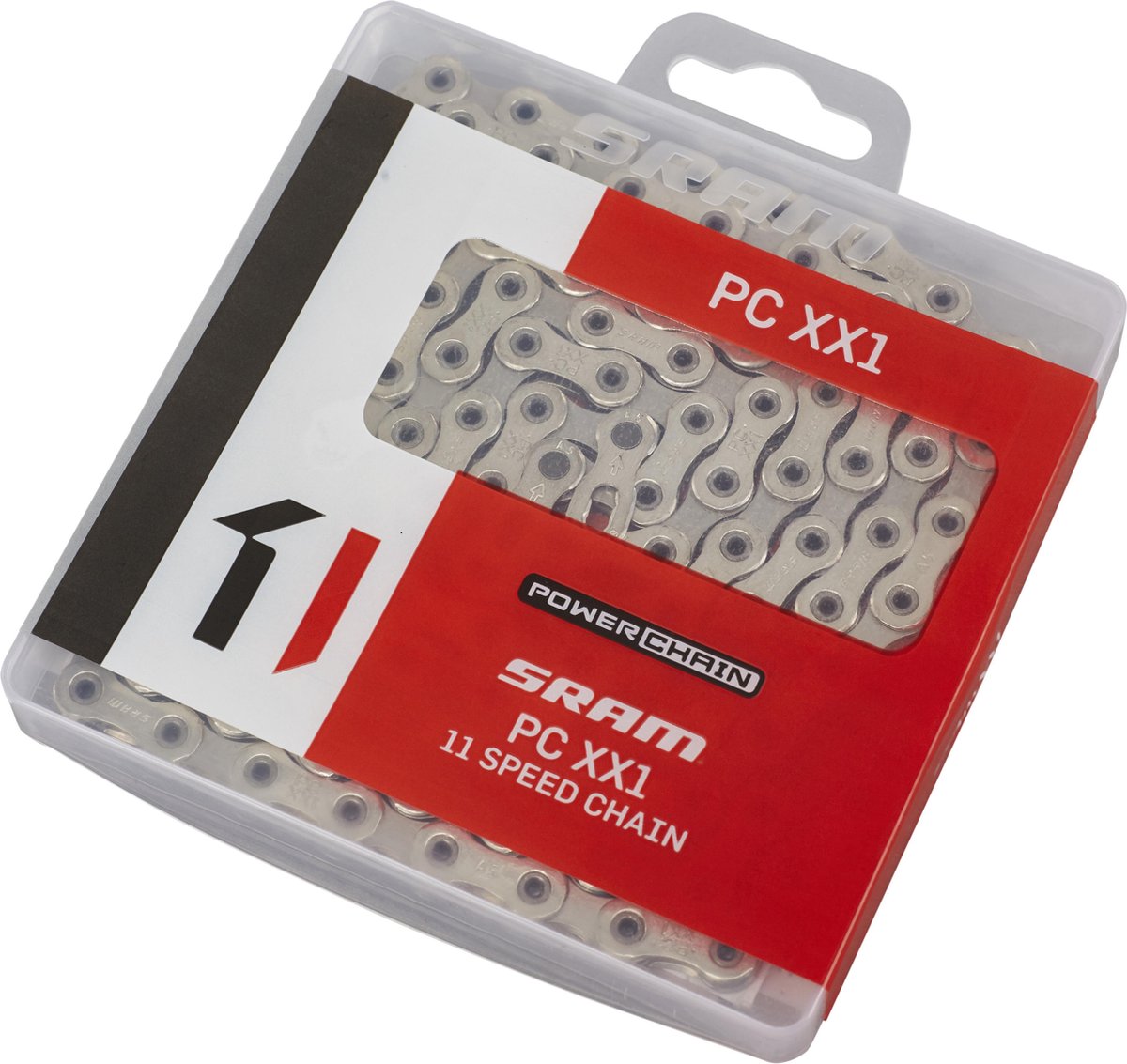 sram xx1 power chain kettingslot 11 speed hollowpin zilver