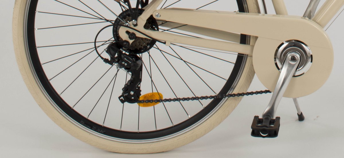 stadsfiets 28 inch 605 aluminium man beige