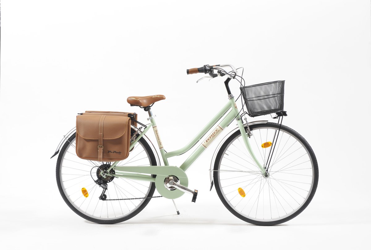 stadsfiets 28 inch 605 dames groen