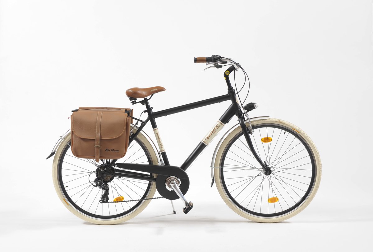 stadsfiets 28 inch 615 man zwart