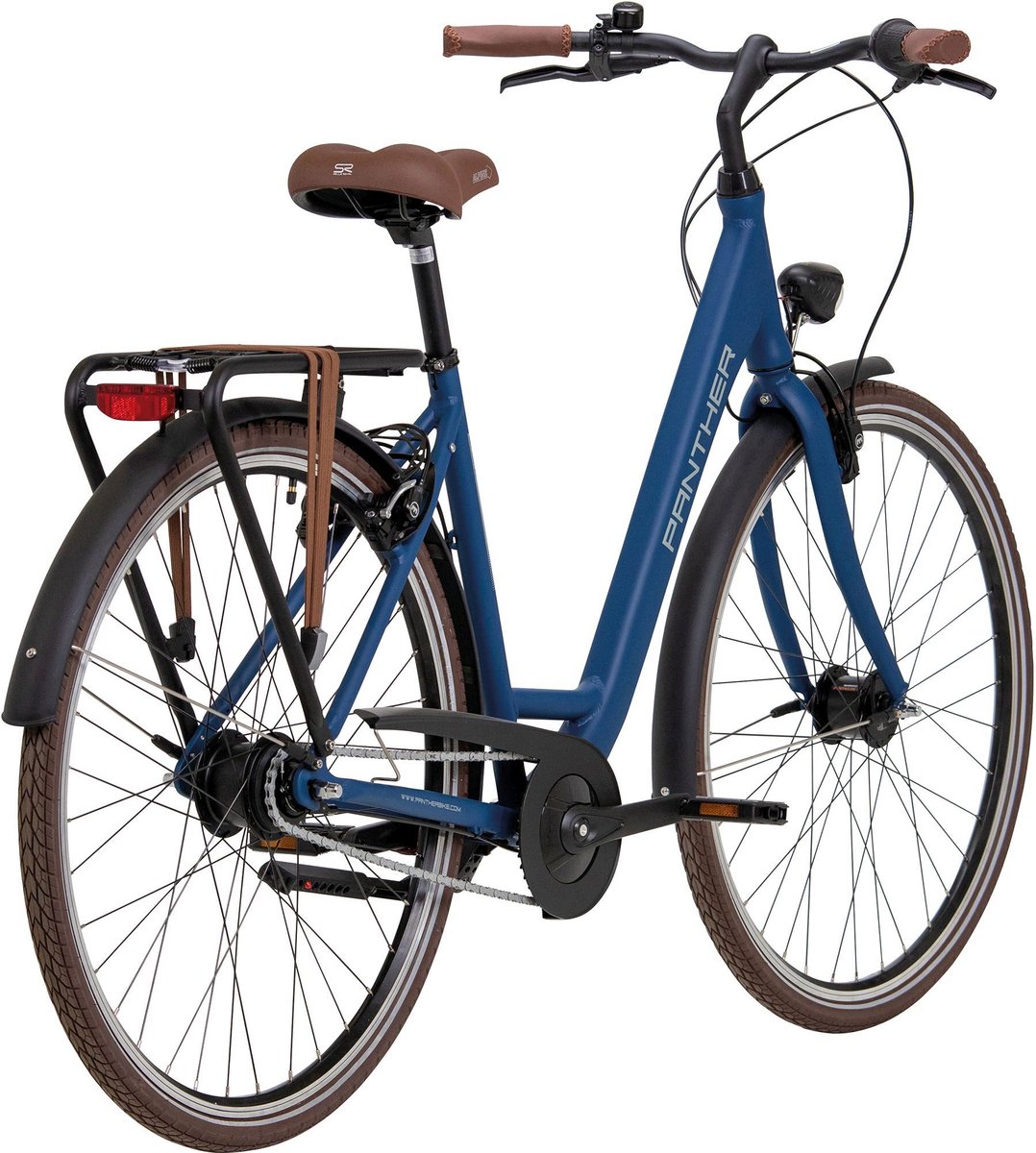 stadsfiets 28 inch caraz 6 0 donkerblauw