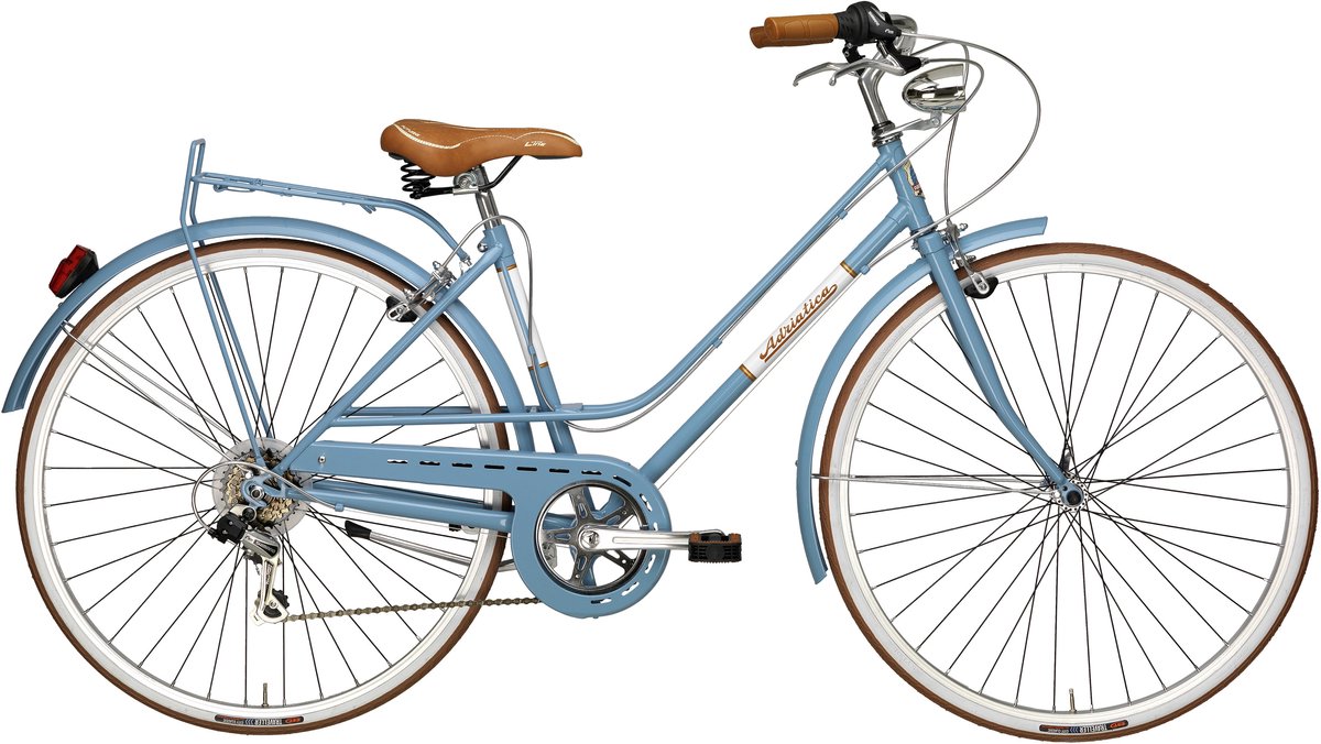 stadsfiets 28 inch rondine blauw