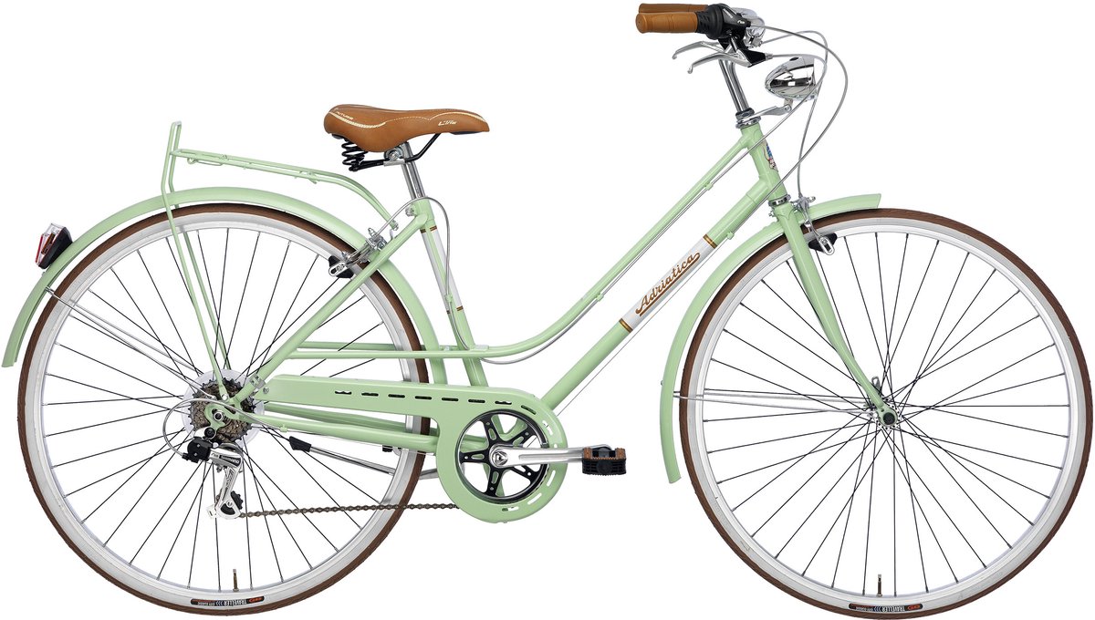 stadsfiets 28 inch rondine groen