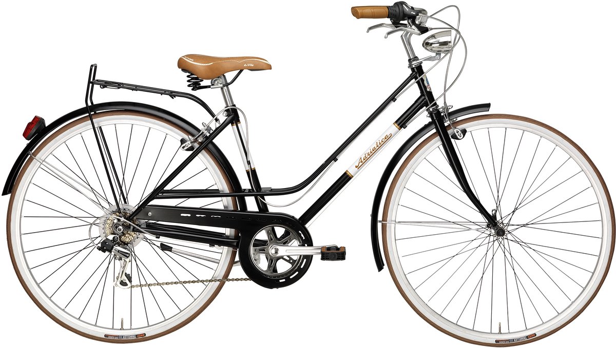 stadsfiets 28 inch rondine zwart