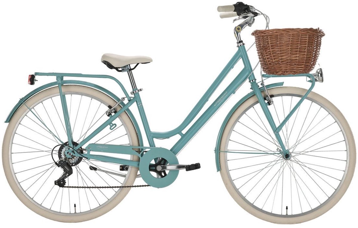 stadsfiets sharin 28 inch aquamarijn