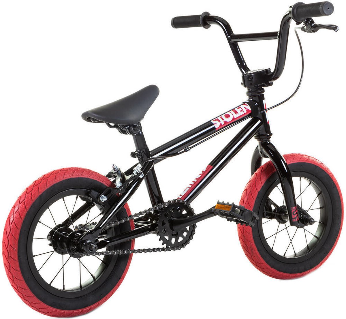 stolen agent 12 2022 freestyle bmx fiets 13 25 zwart