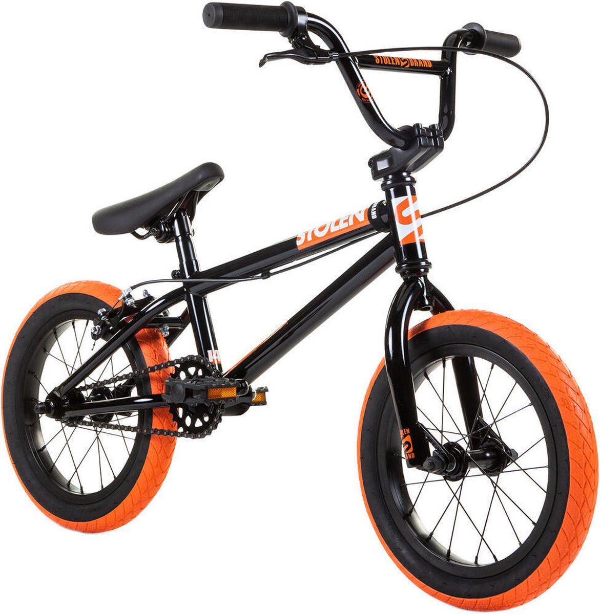 stolen agent 14 2022 freestyle bmx fiets 14 6 zwart