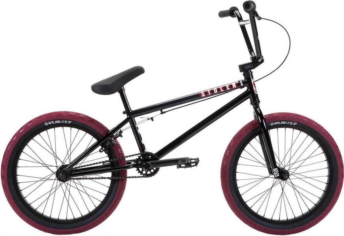 stolen casino 20 2022 freestyle bmx fiets 21 black blood red