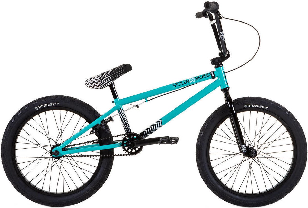 stolen compact 20 2022 freestyle bmx fiets 19 25 caribbean green