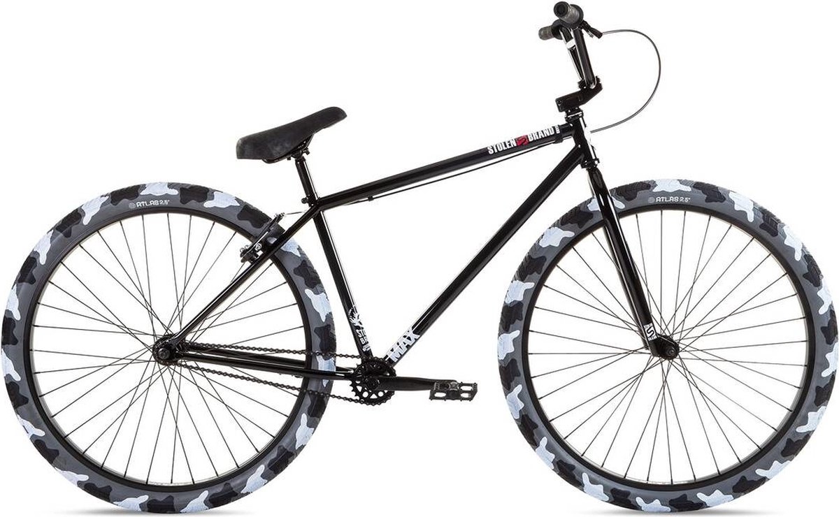 stolen max 29 2022 cruiser bike 23 25 black urban camo