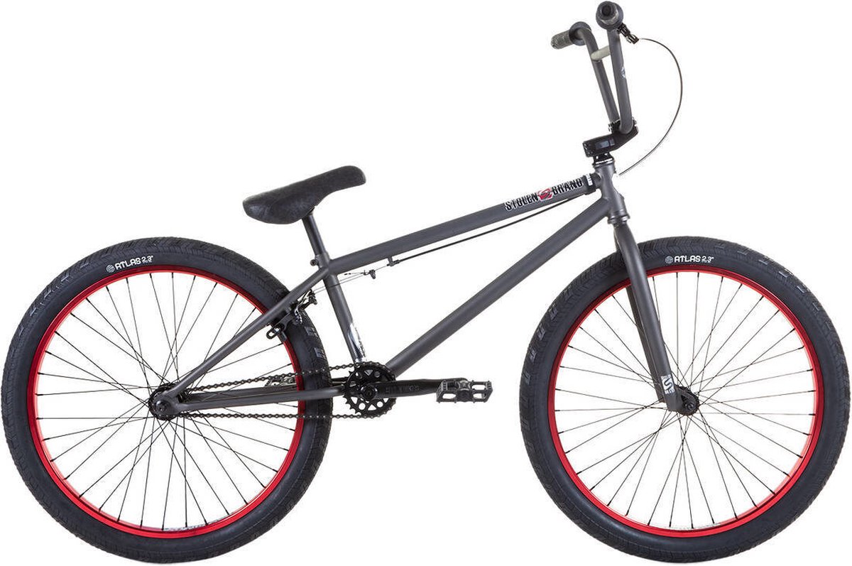 stolen saint 24 2022 freestyle bmx fiets 21 75 matte raw grey