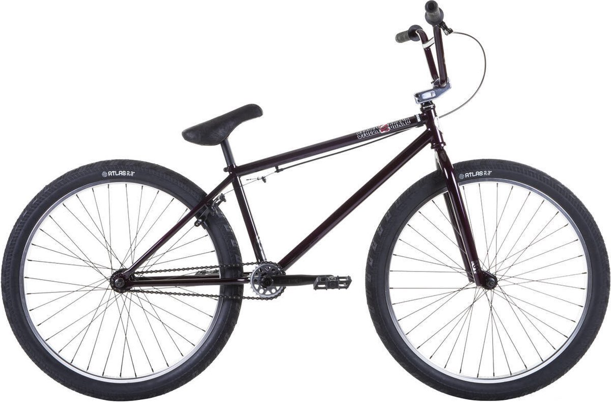 stolen zeke 26 2022 cruiser bike 22 3 deep purple silver