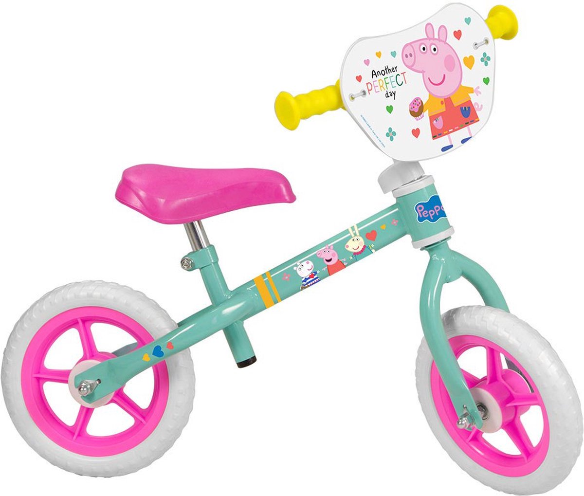 toimsa bikes rider peppa pig 10 fiets veelkleurig 1 3 years jongen