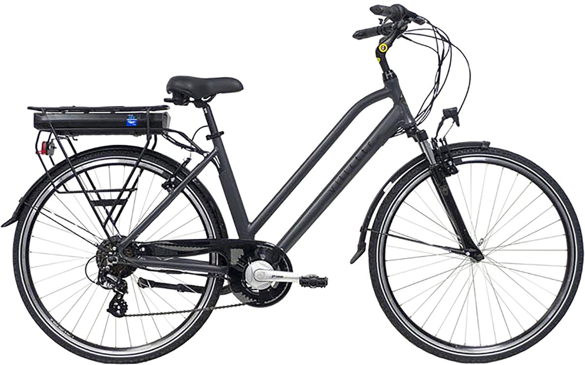 Villette Randonnée elektrische fiets dames 13 Ah grijs Fiets (elektrisch) kopen online