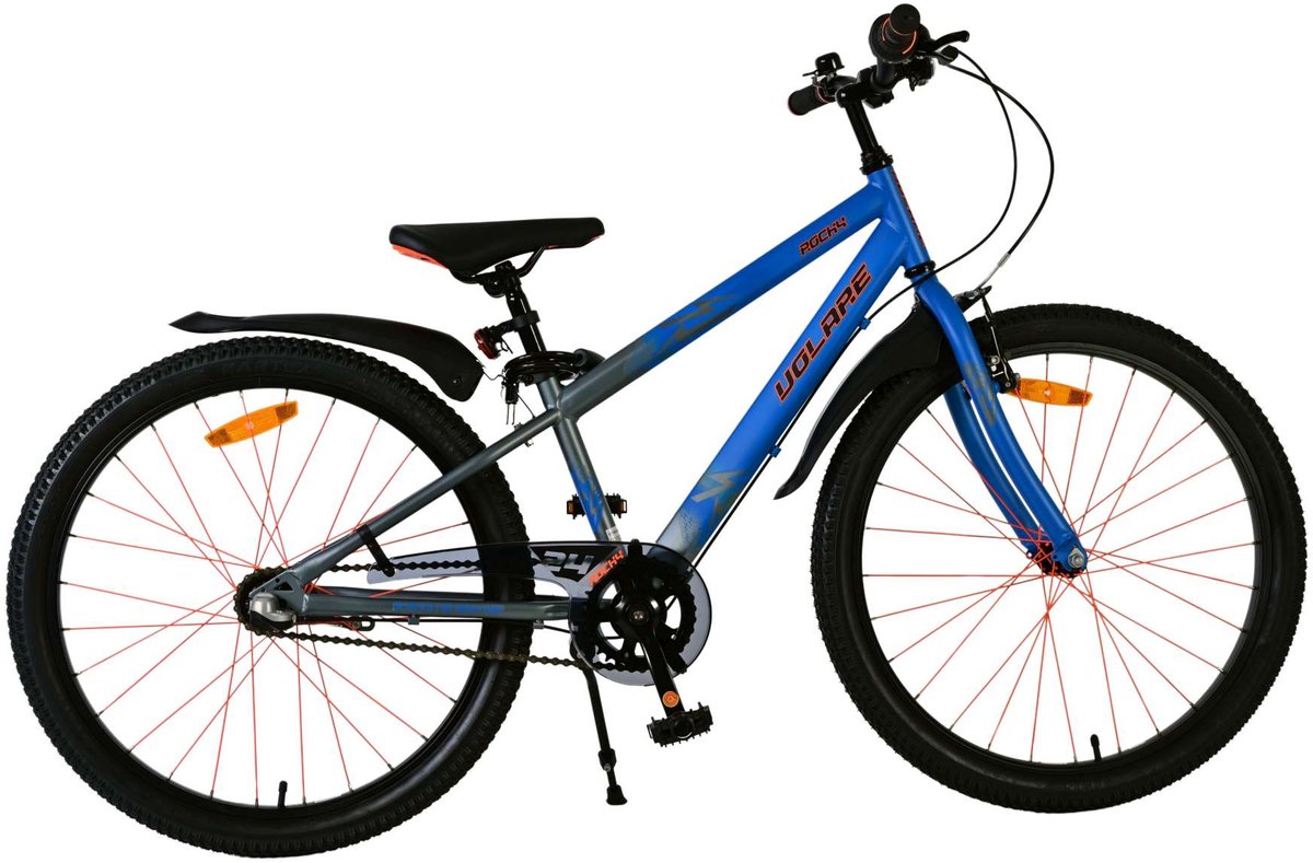 Volare Rocky Kinderfiets - 24 inch - Blauw - Shimano Nexus 3 versnellingen Kinderfiets kopen online