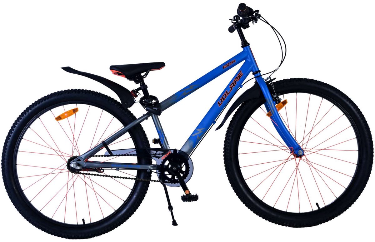 Volare Rocky Kinderfiets - 26 inch - Blauw - Shimano Nexus 3 versnellingen Kinderfiets kopen online