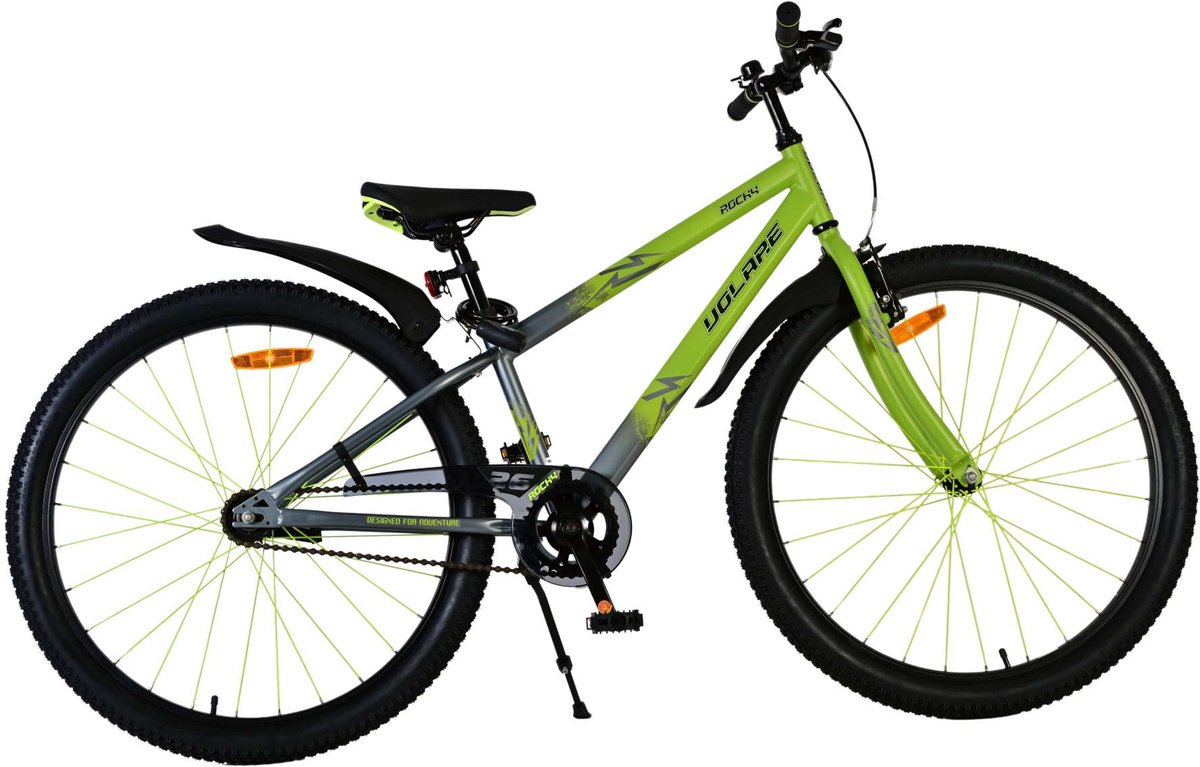 Volare Rocky Kinderfiets - Jongens - 26 inch - Groen Kinderfiets kopen online