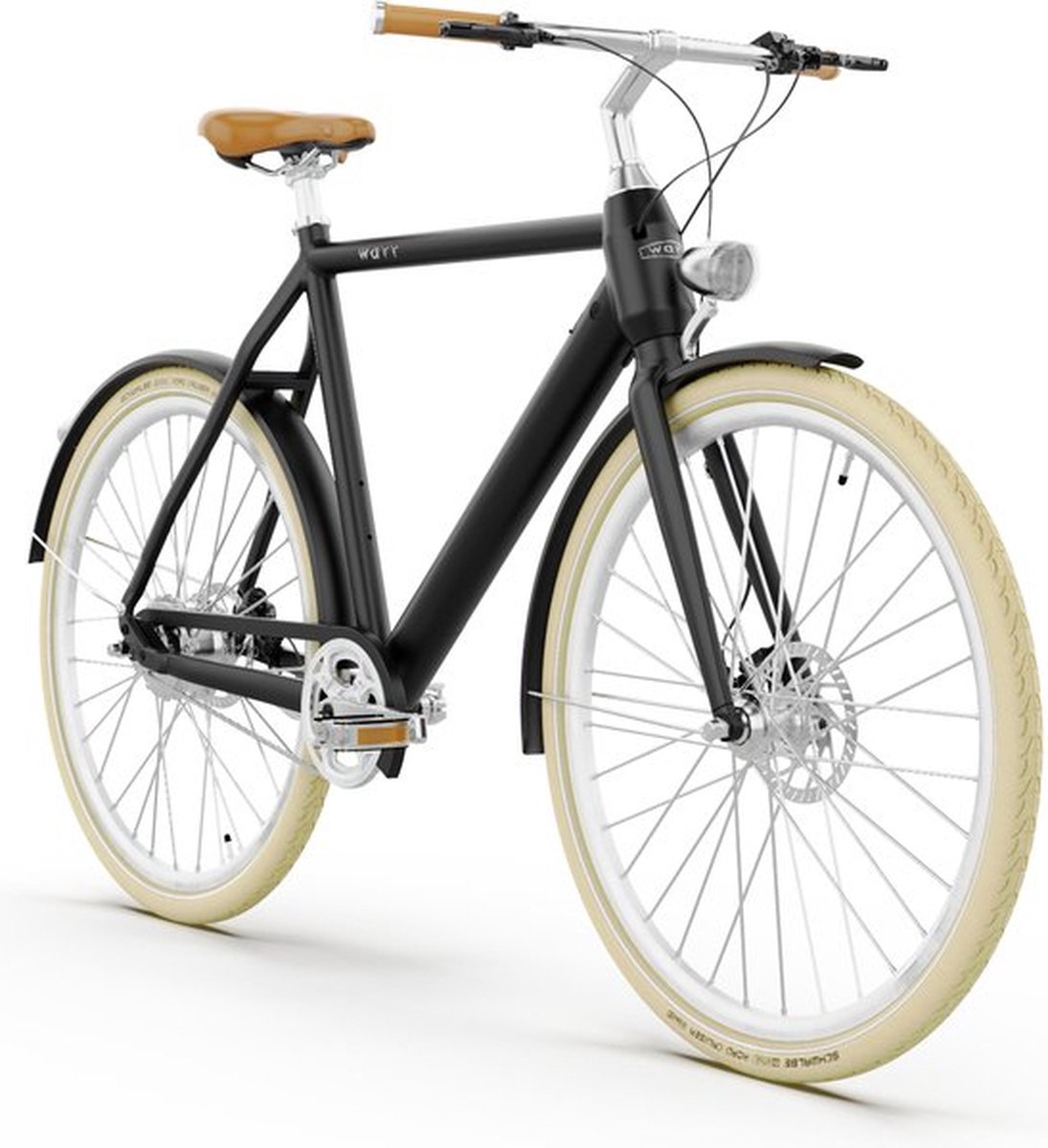 Watt Mobility - Dublin - + Bagagedrager - E Bike - Frame: 54cm - Zwart Fiets (elektrisch) kopen online