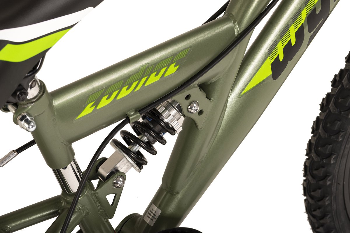 wyld fiets wyld kindermountainbike volledig 20 zodiac 18 versnellingen rh 31 cm groen 31 cm