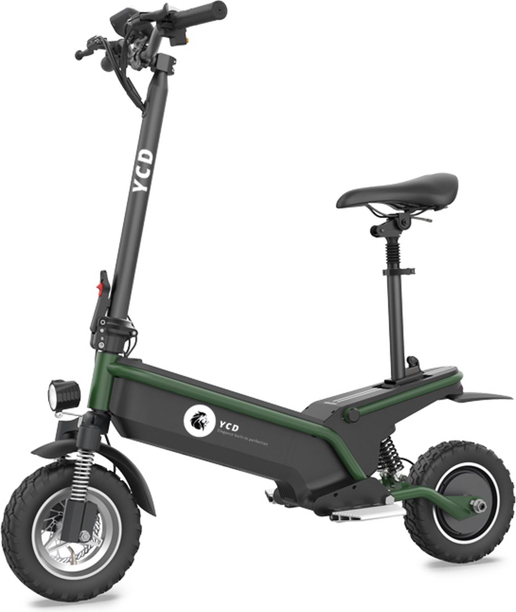 ycd c5 off road verdant green e step zadel