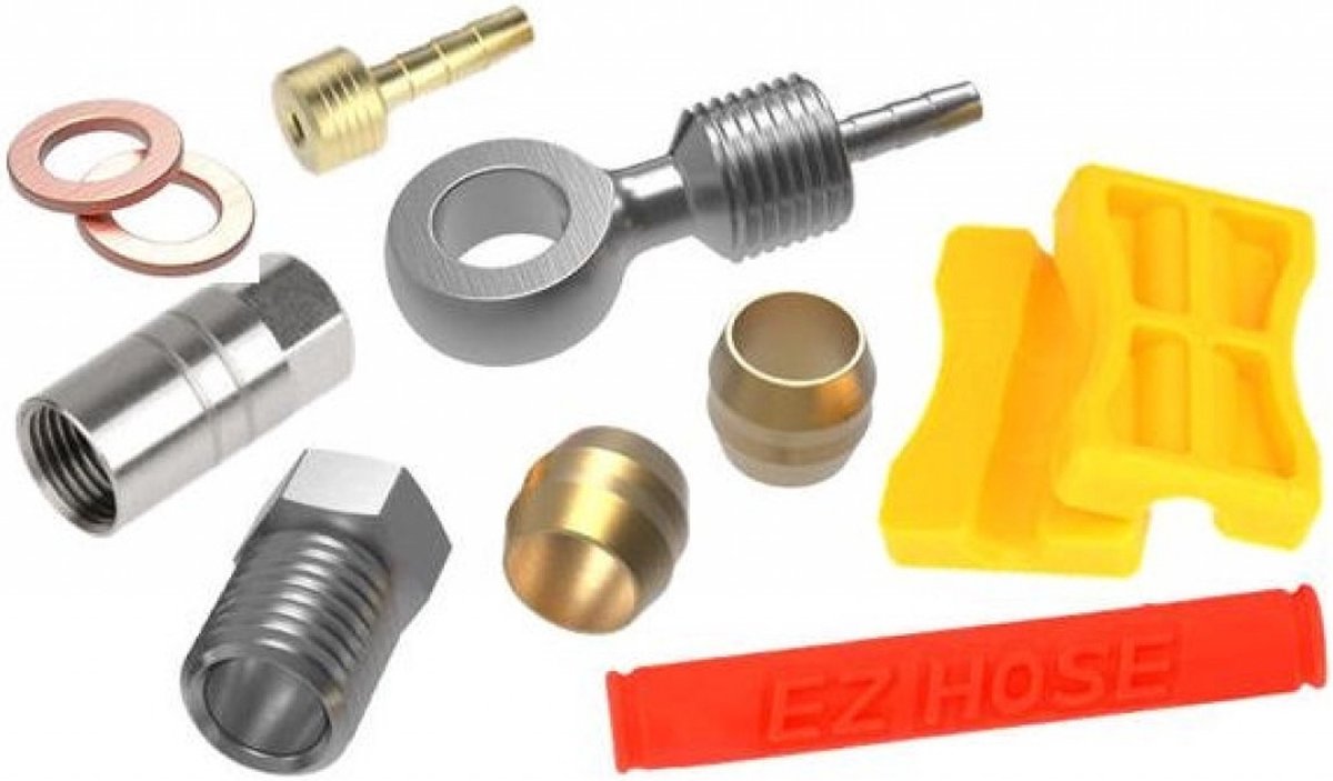adapterset voor hydraulische remleiding passend magura