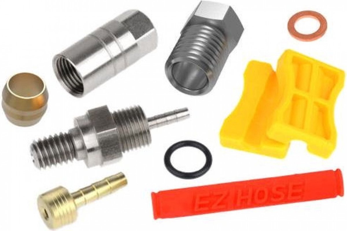 adapterset voor hydraulische remleiding passend sram