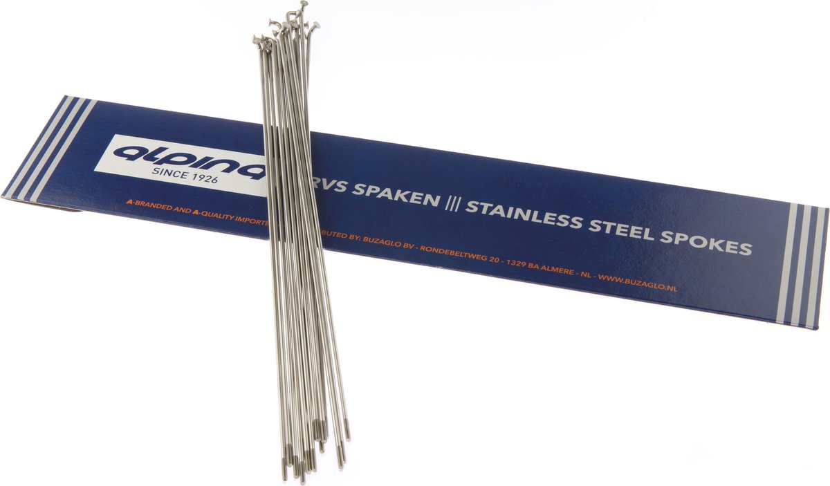 alpina spaak str ed2 0 rvs 13 14 290mm fg2 3 zilv 18st