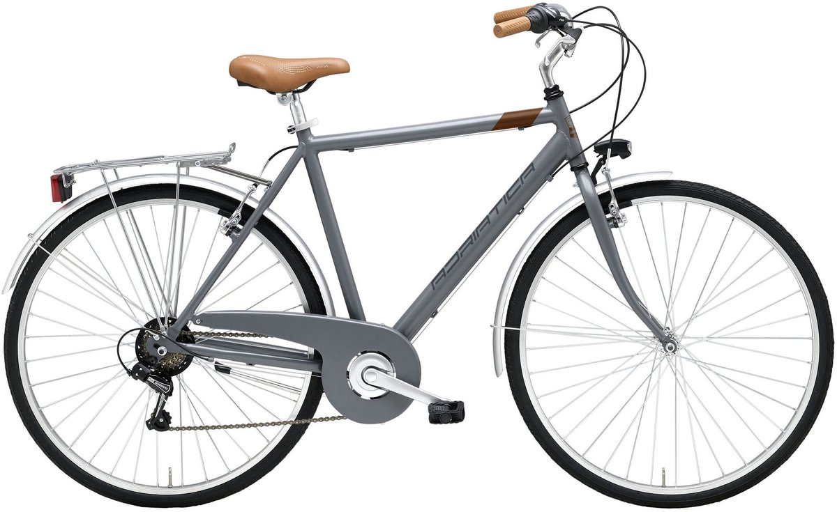 cityfahrrad 28 zoll trend man grau