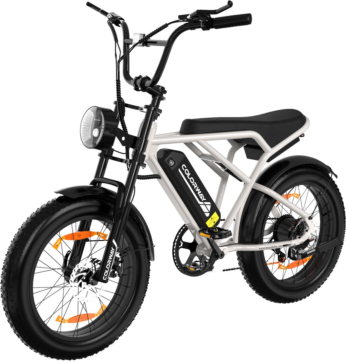 Colorway BK29G Elektrische Fatbike |250W Motor|20*4.0 Inch Off-road E-bike|36V 12AH lithiumbatterij | Max 25km/u | 7 versnellingen Fiets (elektrisch) kopen online