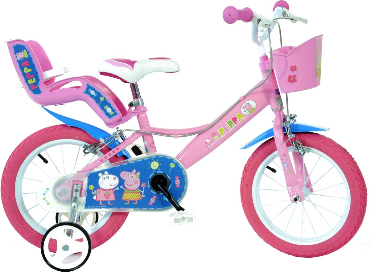 Dino Bikes Kinderfiets Peppa Pig 14" Kinderfiets kopen online
