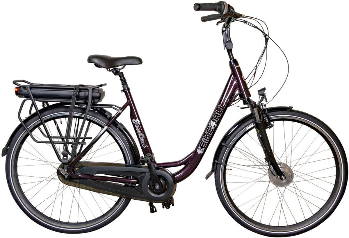 ebike4all excellent bafang krachtige voorwielmotor 28 inch lcd display voorvering shimano 7 versnellingen 5 standen ge ntegreerde accu rijklaar geleverd