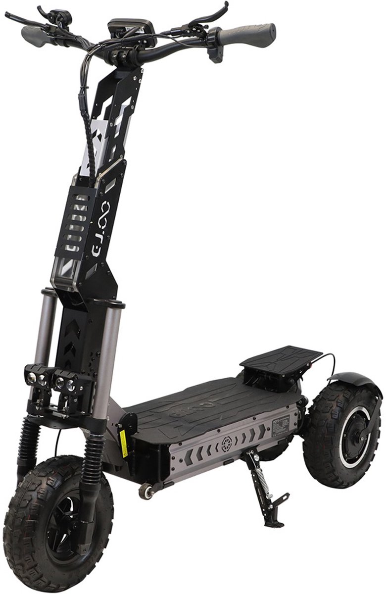 elektrische step t30 voor off road 13 inch banden hydraulische schijfremmen krachtige 1600w dubbelmotor 31 2 ah accu max 25km u