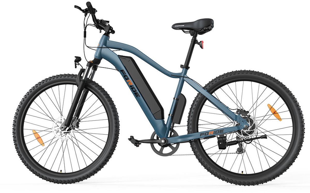 Foride Xtremer 3 elektrische fiets, 250W motor, 48V 12Ah accu, 29*2.4 inch banden, maximale snelheid 25 km/u, maximaal bereik 120 km, hydraulische schijfremmen, vering met lockout, Shimano 7-speed Fiets (elektrisch) kopen online