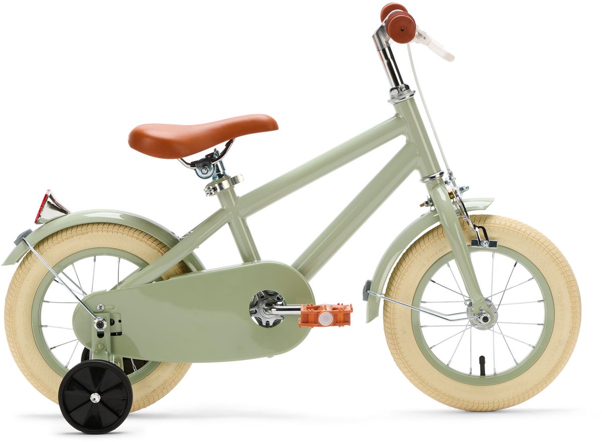 Generation Retro 12 inch Groen – Kinderfiets Kinderfiets kopen online