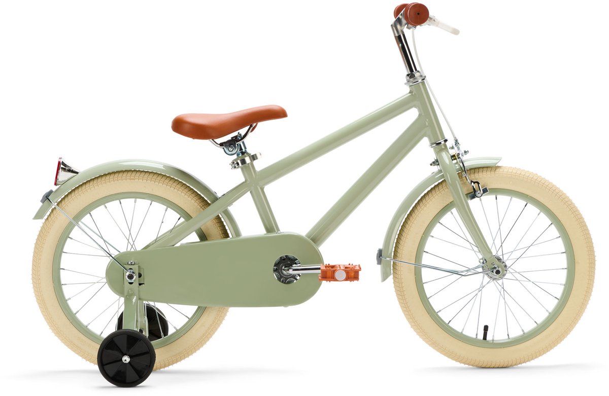 Generation Retro 16 inch Groen – Kinderfiets Kinderfiets kopen online