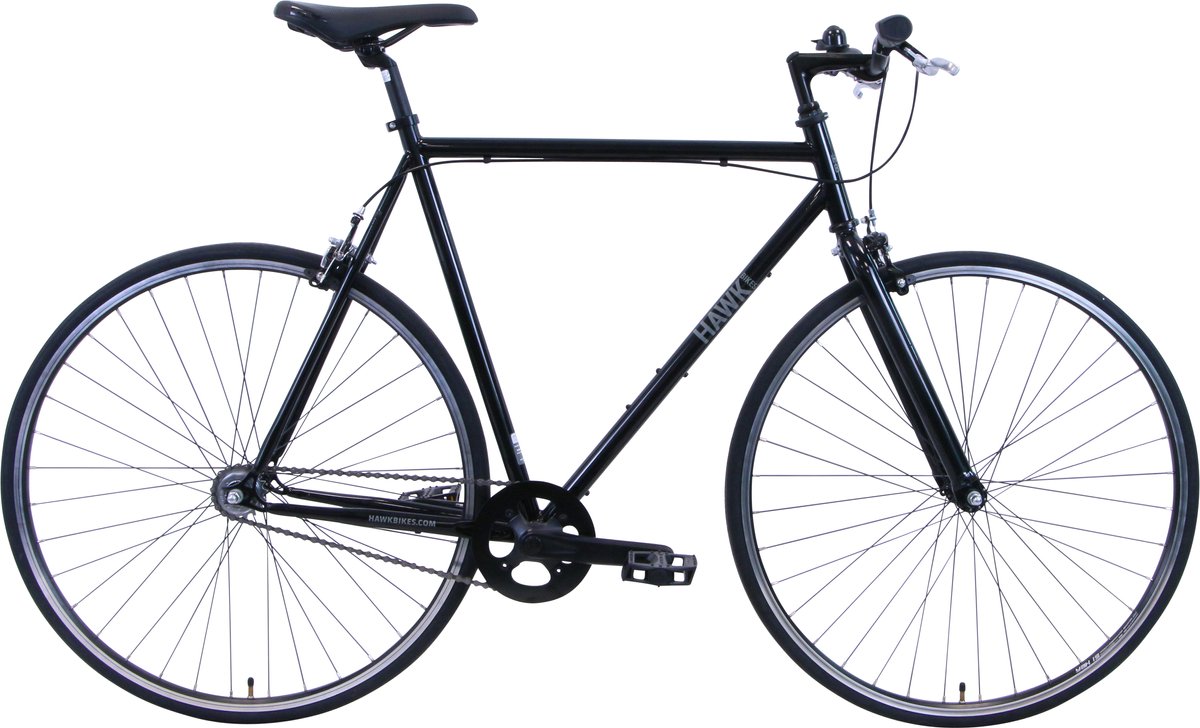 hawk vintage singlespeed zwart