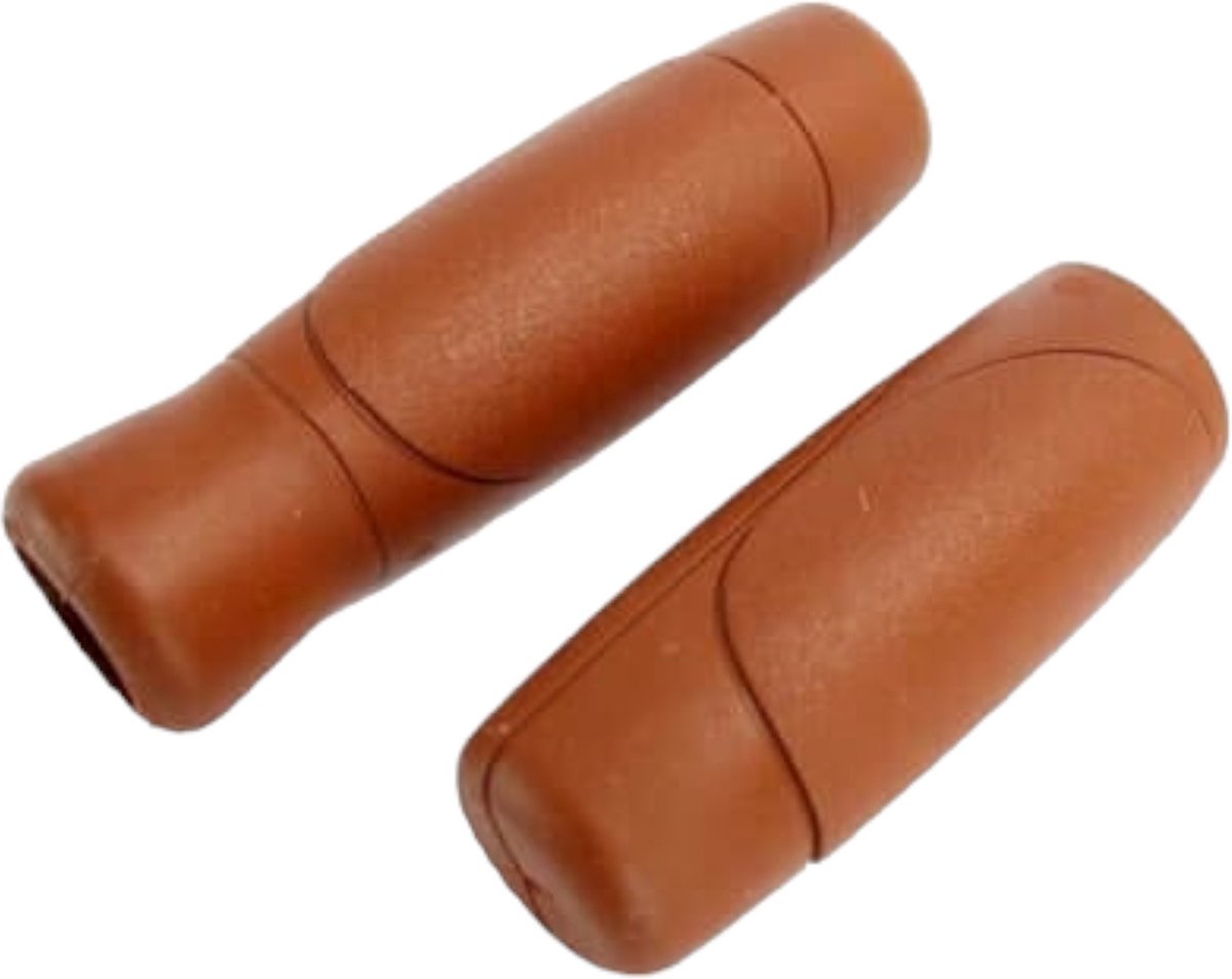 herrmans handvatten cut 93 90 120mm bruin